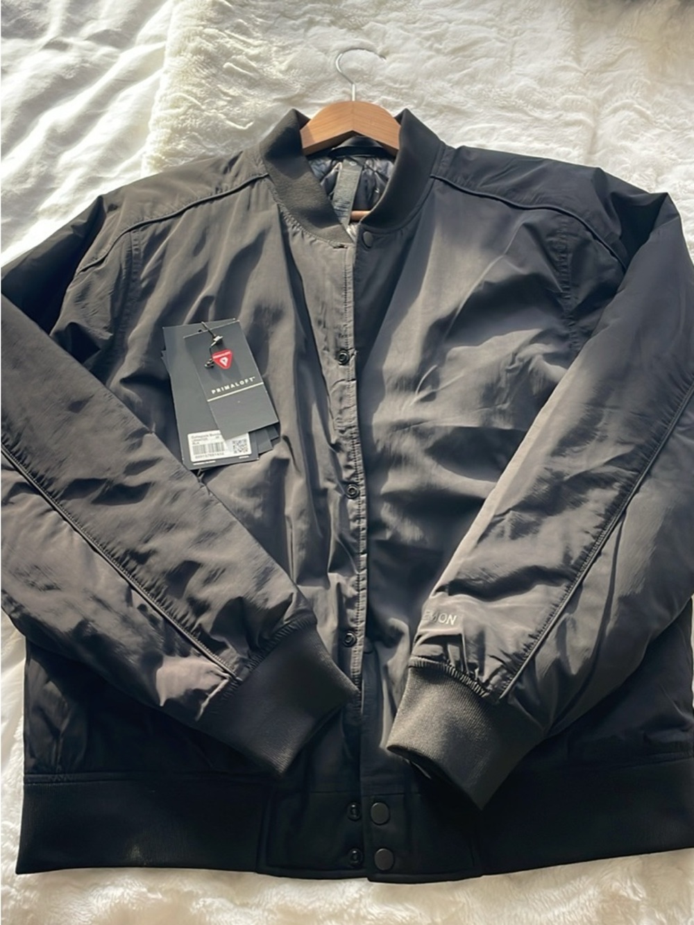 Men’s lululemon collegiate bomber jacket